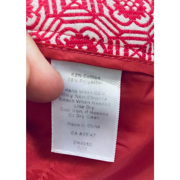 Talbots Heritage Pants Red and White 14 - Picture 8 of 9